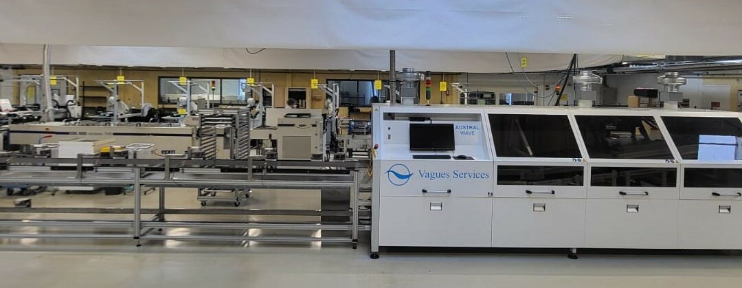 SICAP – Mai 2025 – Nouvel investissement d’une Machine de brasage AUSTRAL WAVE avec transitique