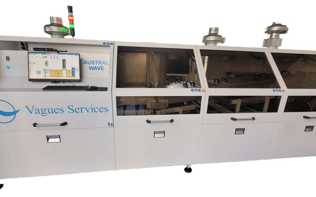SFE – Juillet 2025 – Nouvel investissement d’une machine de brasage type ATLANTIC WAVE COMPACTE