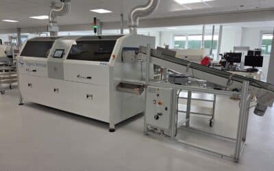 VESTALE – Janvier 2026 – Nouvel investissement d&rsquo;une machine de brasage type ATLANTIC WAVE avec convoyeur de sortie